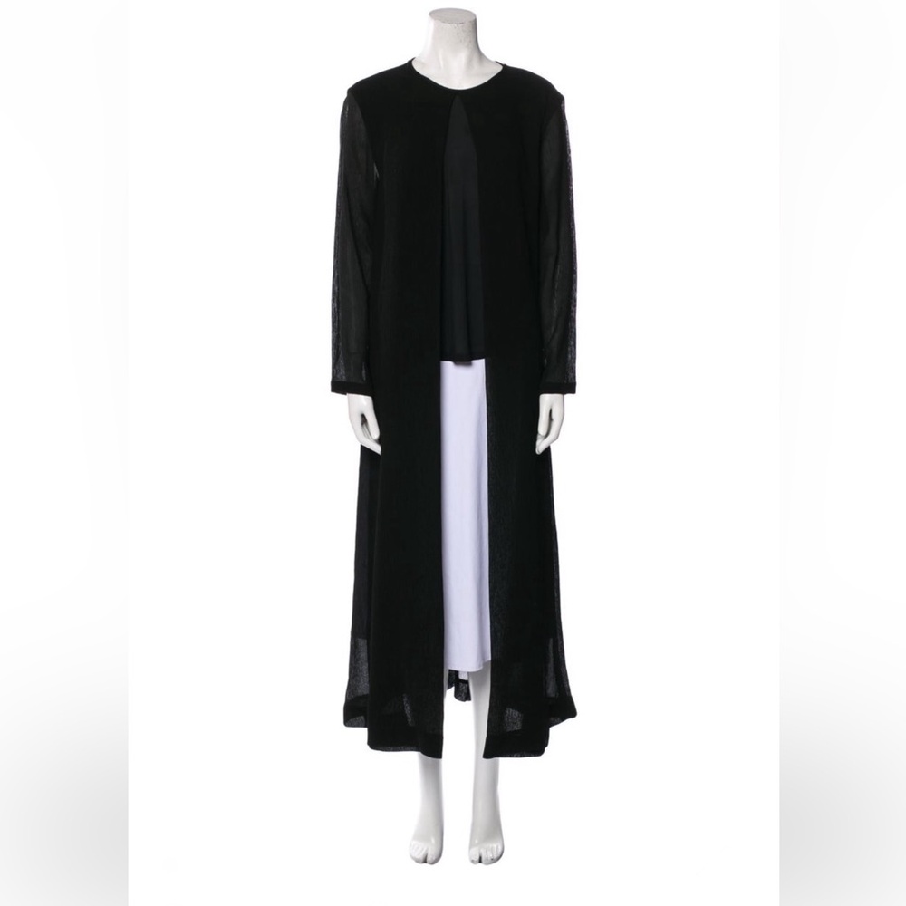 Rosetta Getty
Elegant Black Long Sheer Kimono